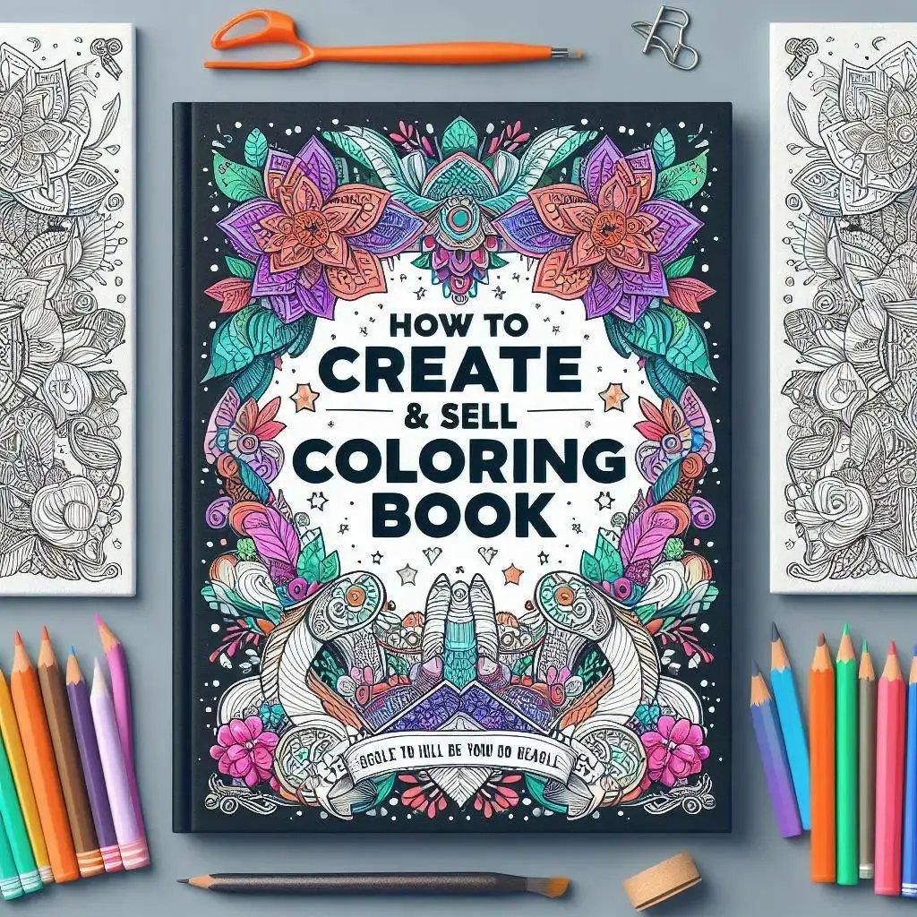 How to Make a Coloring Book to Sell